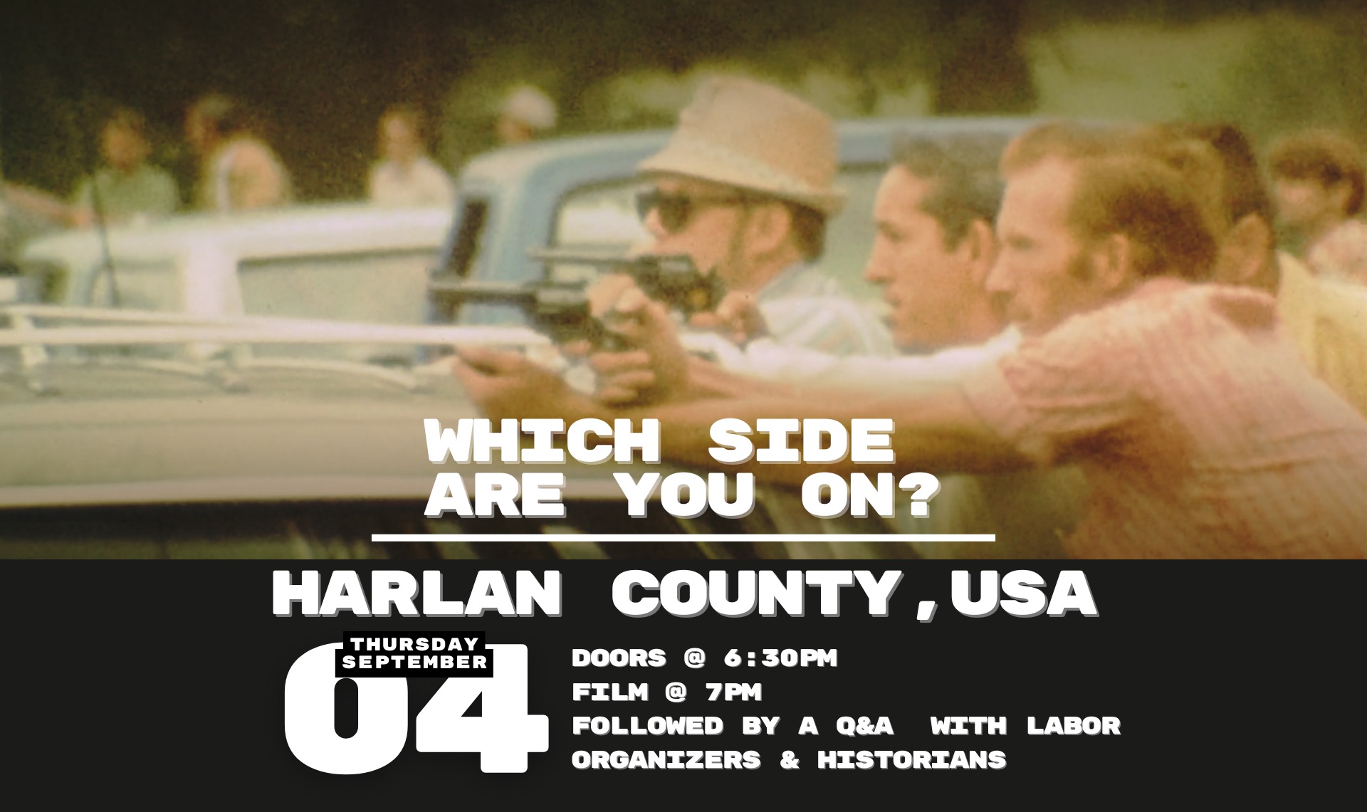 Rental Screening: HARLAN COUNTY U.S.A. Screening and Discussion