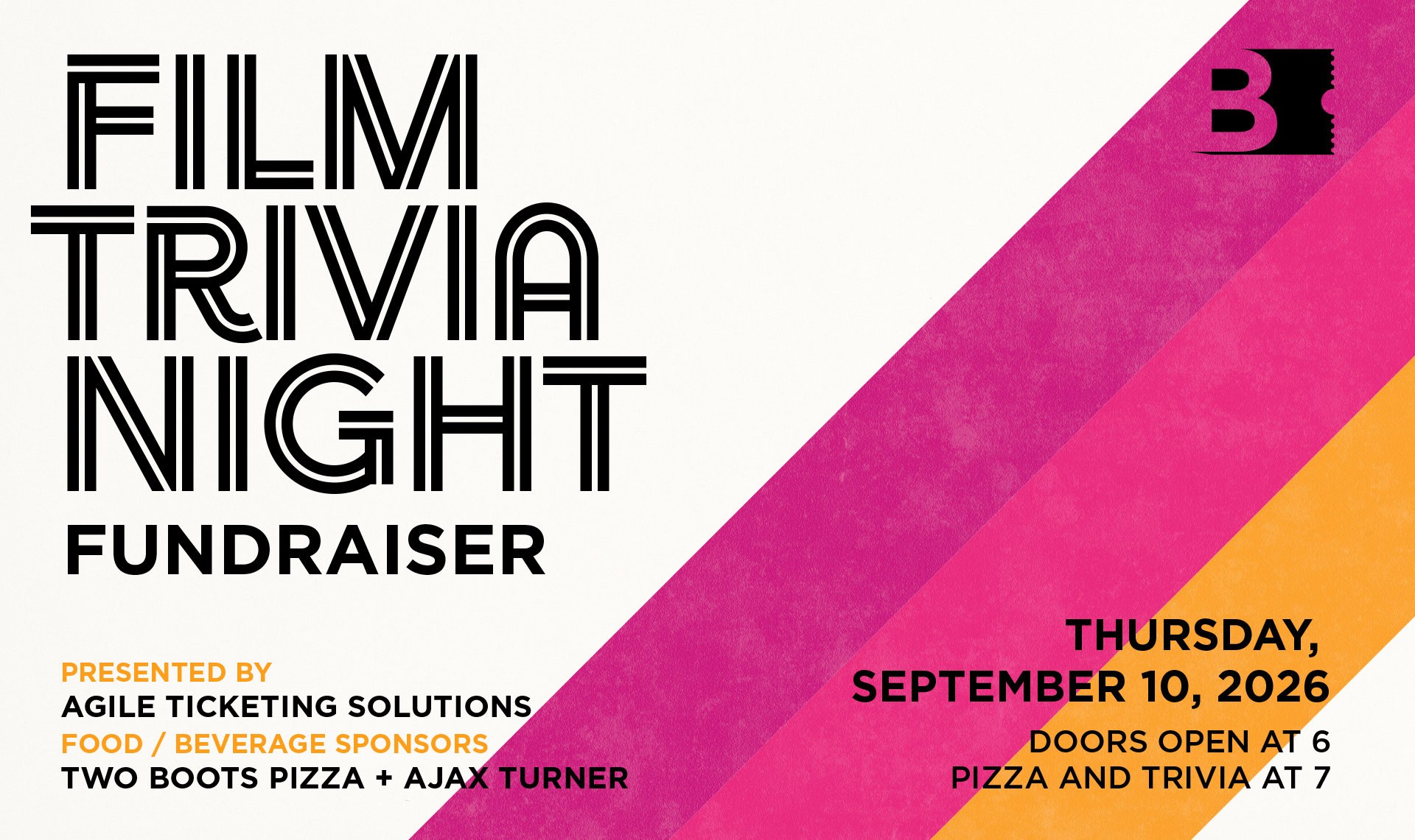 Film Trivia Night Fundraiser