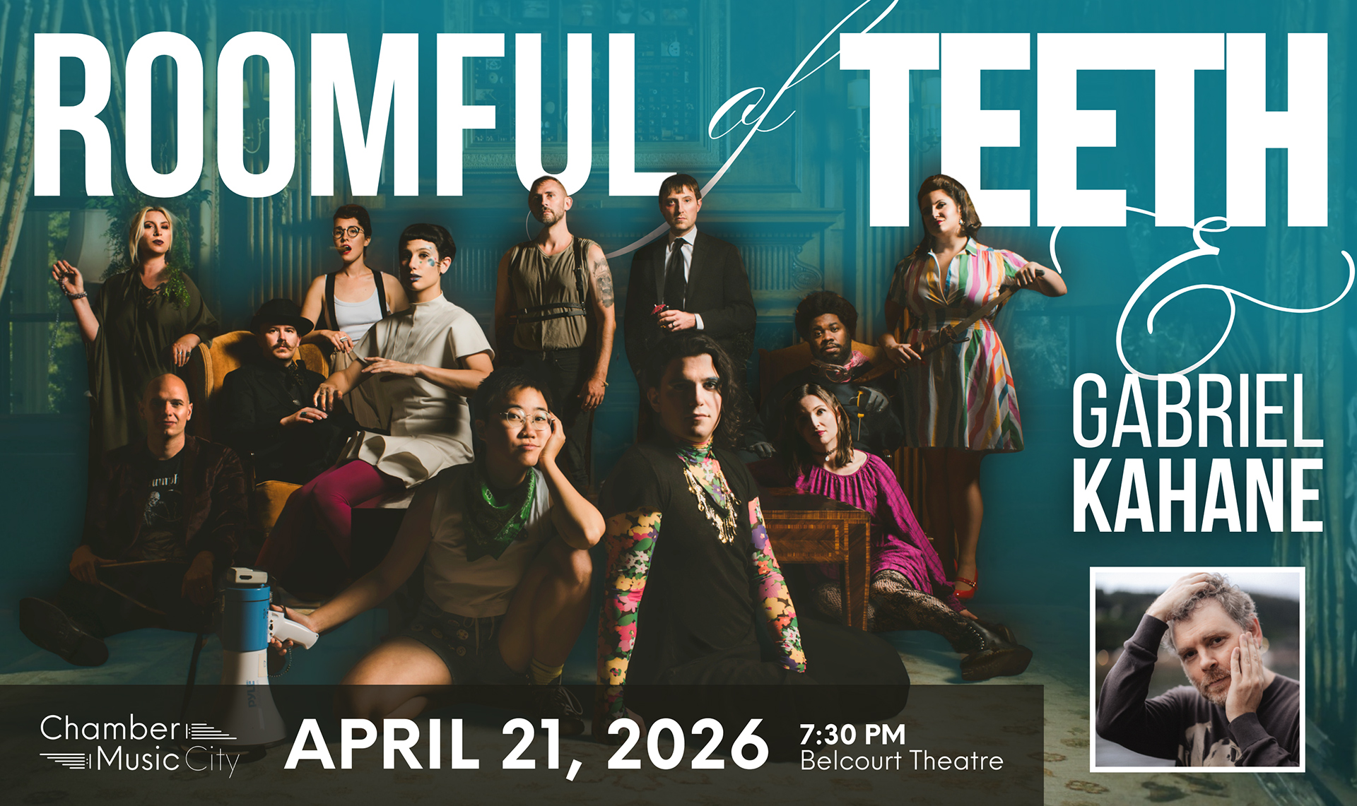 Rental Event: Roomful of Teeth & Gabriel Kahane