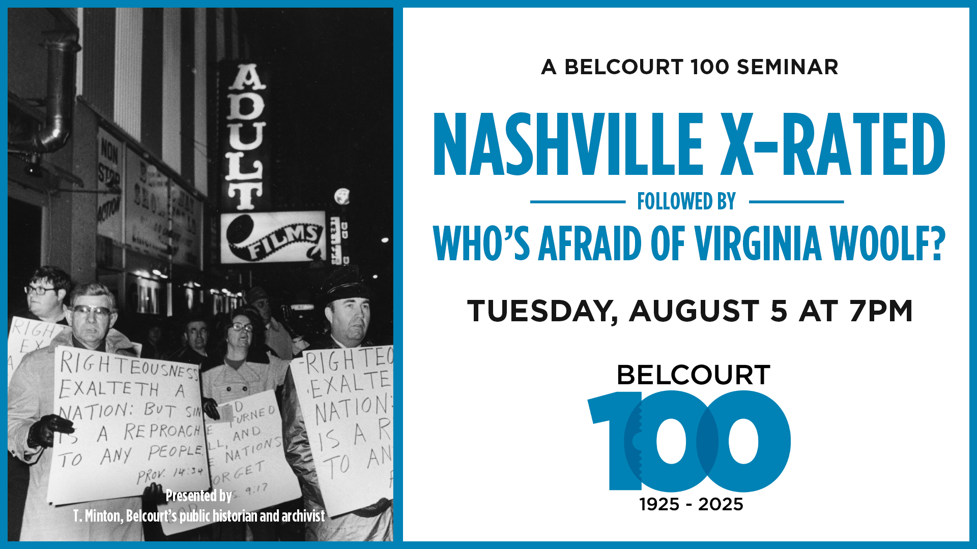 Seminar: Nashville X-Rated + WHO’S AFRAID OF VIRGINIA WOOLF