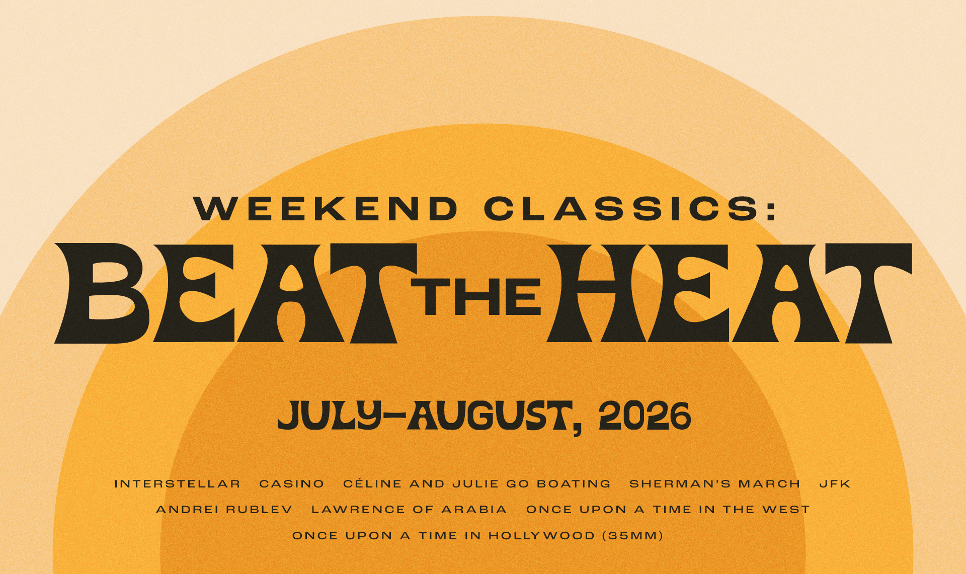 Weekend Classics: Beat The Heat